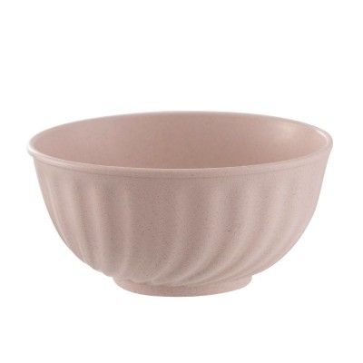 Kids Wheat Straw Bowl 13cm Eco-Friendly Microwave Safe Children's Rice Bowl